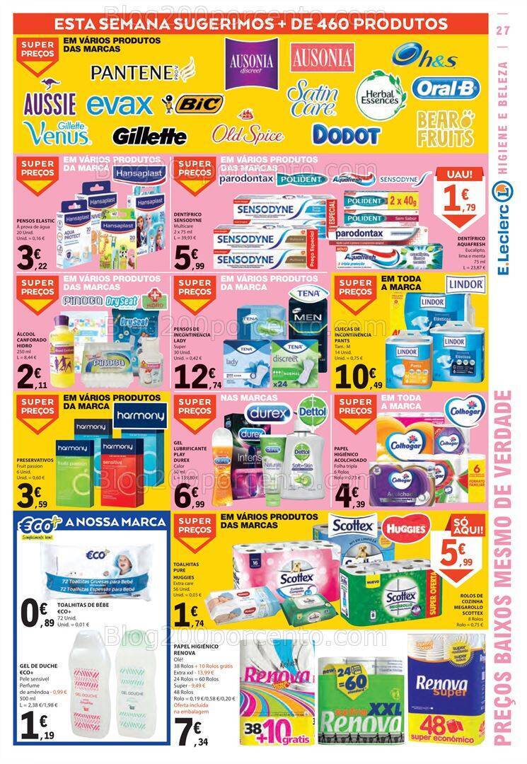 Antevisão Folheto E-LECLERC Promoções de 5 a 11 outubro