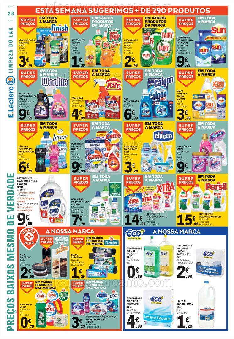 Antevisão Folheto E-LECLERC Promoções de 5 a 11 outubro