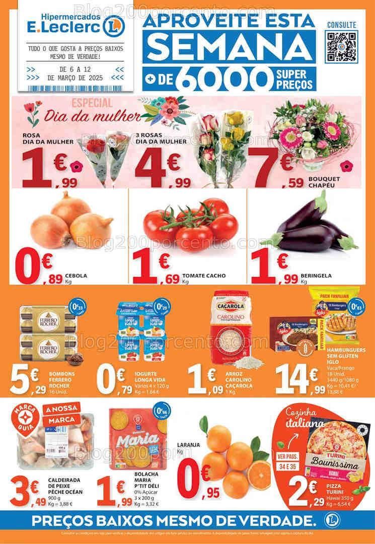Antevisão Folheto E-LECLERC Promoções de 6 a 12 março