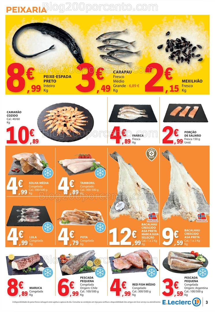 Antevisão Folheto E-LECLERC Promoções de 6 a 12 março