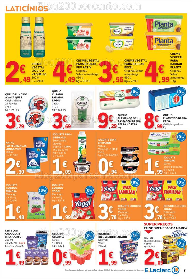 Antevisão Folheto E-LECLERC Promoções de 6 a 12 março