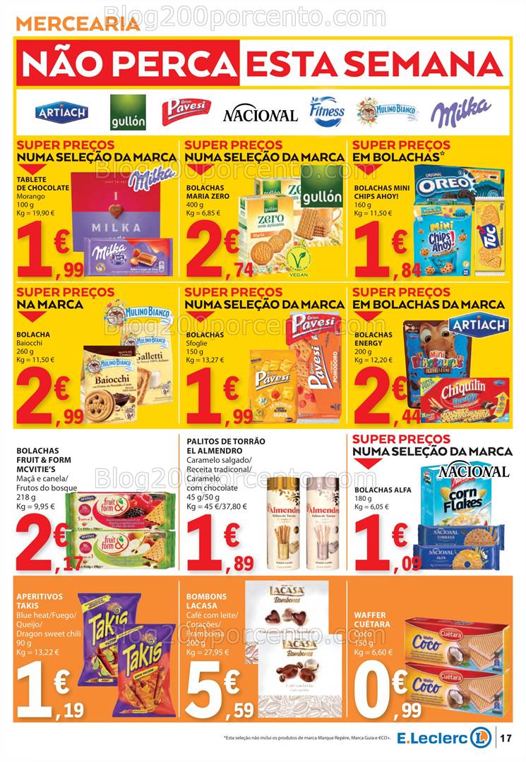 Antevisão Folheto E-LECLERC Promoções de 6 a 12 março
