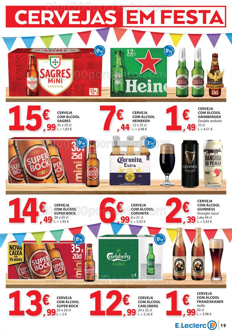 Antevisão Folheto E-LECLERC Promoções de 6 a 12 março