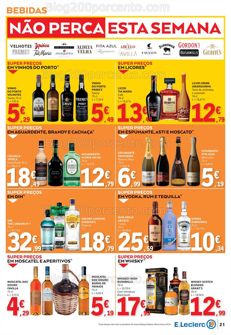 Antevisão Folheto E-LECLERC Promoções de 6 a 12 março