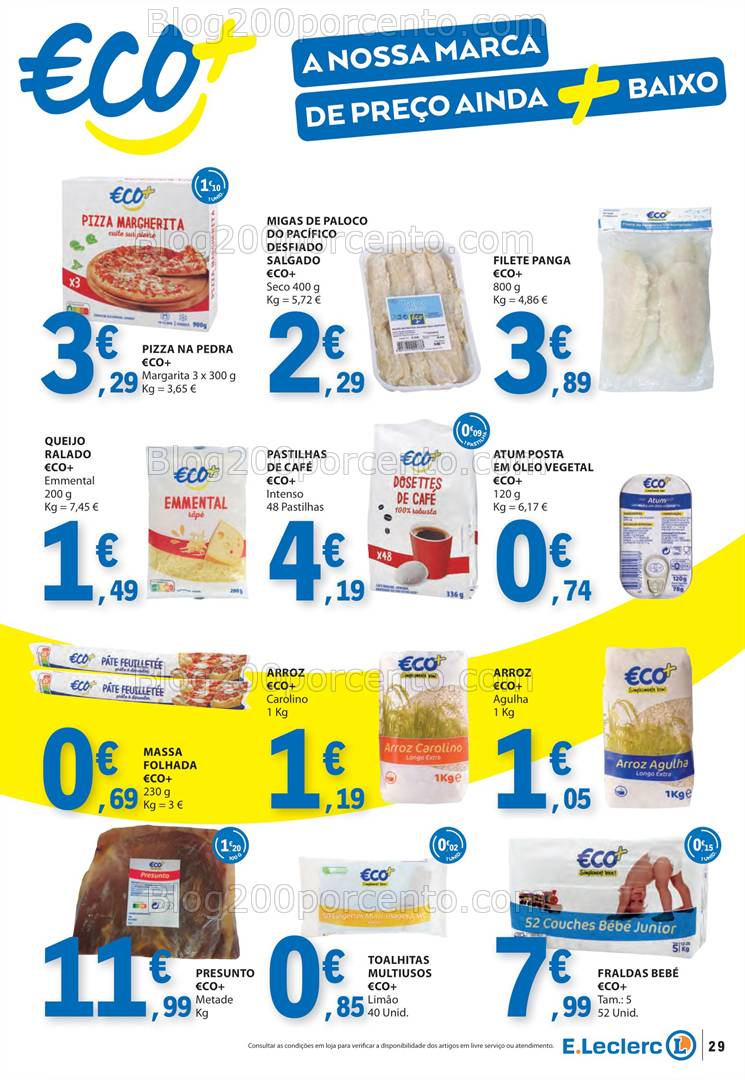 Antevisão Folheto E-LECLERC Marca Própria Promoções de 6 a 12 março