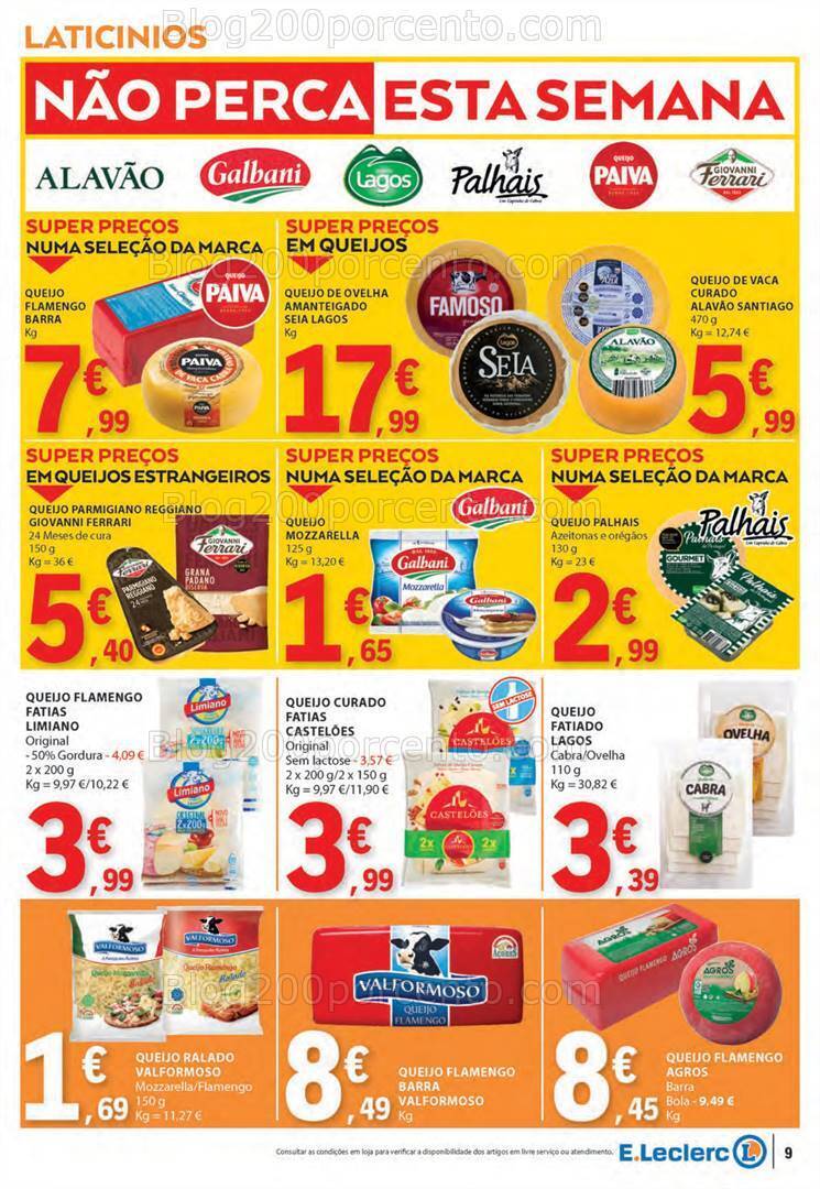 Antevisão Folheto E-LECLERC Promoções de 7 a 13 março