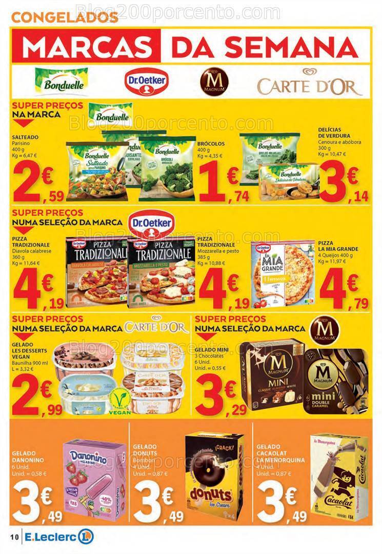 Antevisão Folheto E-LECLERC Promoções de 7 a 13 março