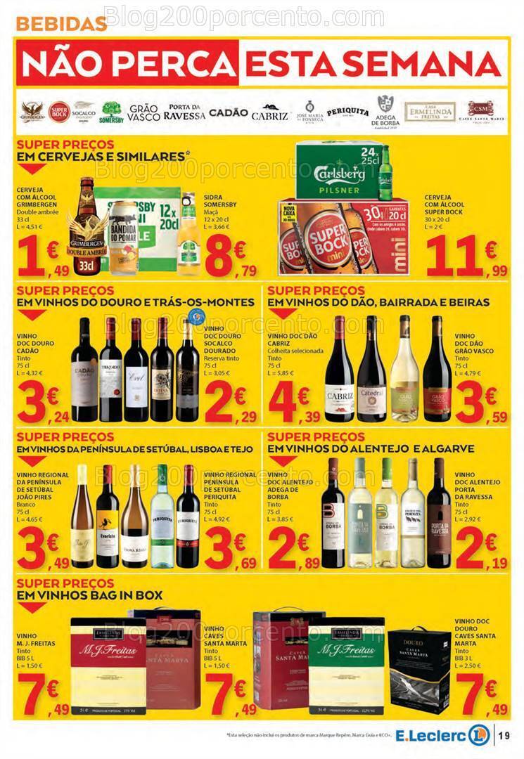 Antevisão Folheto E-LECLERC Promoções de 7 a 13 março