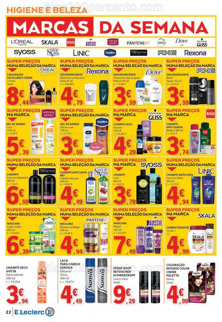 Antevisão Folheto E-LECLERC Promoções de 7 a 13 março