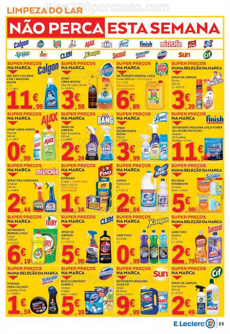 Antevisão Folheto E-LECLERC Promoções de 7 a 13 março