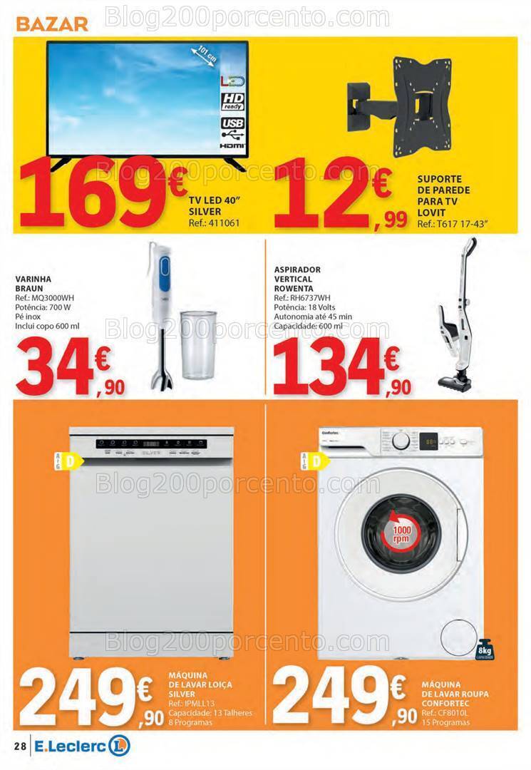 Antevisão Folheto E-LECLERC Promoções de 7 a 13 março