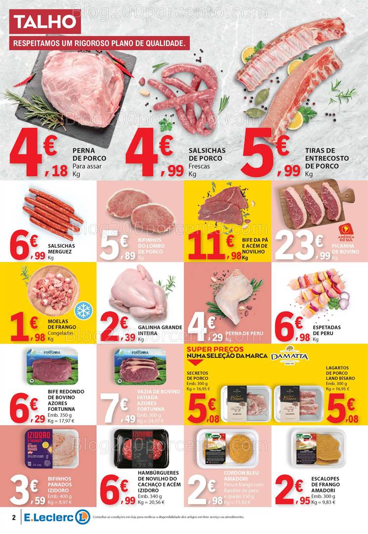Antevisão Folheto E-LECLERC Promoções a partir de 8 a 14 maio all