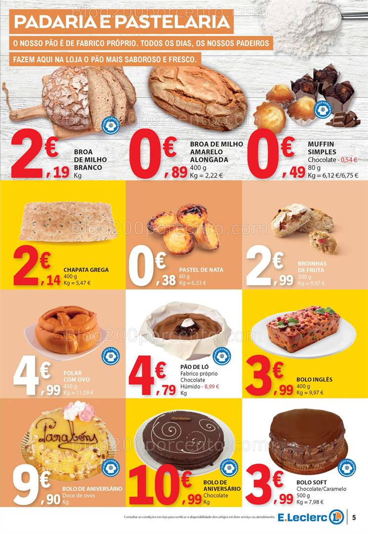 Antevisão Folheto E-LECLERC Promoções a partir de 8 a 14 maio all