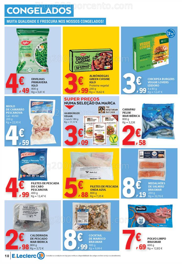 Antevisão Folheto E-LECLERC Promoções a partir de 8 a 14 maio all