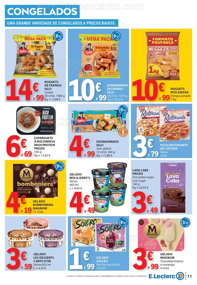 Antevisão Folheto E-LECLERC Promoções a partir de 8 a 14 maio all