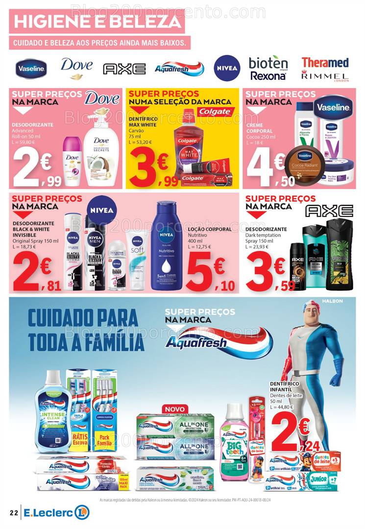 Antevisão Folheto E-LECLERC Promoções a partir de 8 a 14 maio all