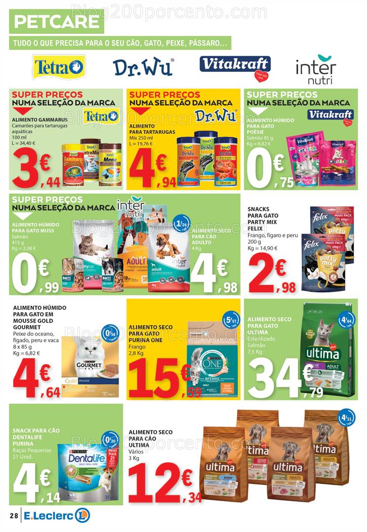 Antevisão Folheto E-LECLERC Promoções a partir de 8 a 14 maio all