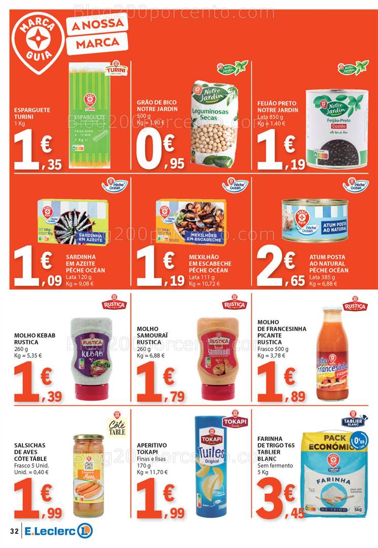 Antevisão Folheto E-LECLERC Promoções a partir de 8 a 14 maio all