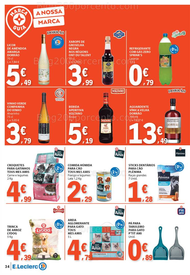 Antevisão Folheto E-LECLERC Promoções a partir de 8 a 14 maio all