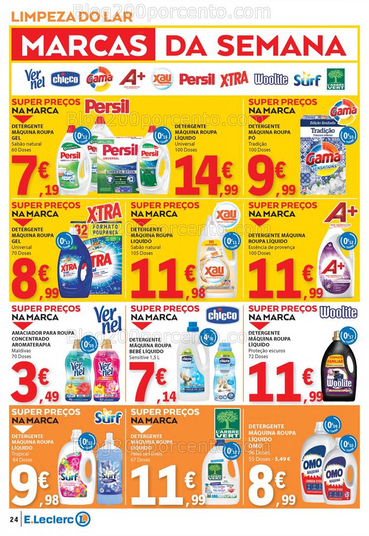 Antevisão Folheto E-LECLERC Promoções de 9 a 15 janeiro