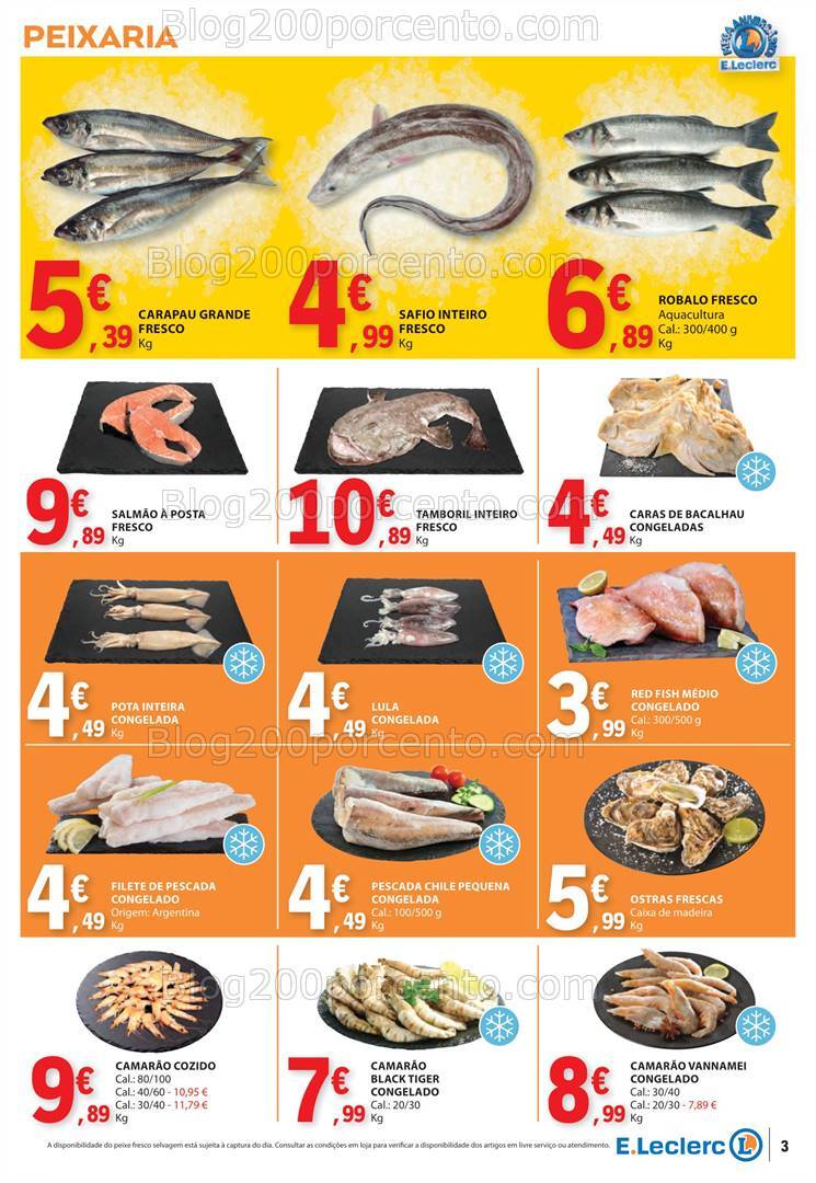 Antevisão Folheto E-LECLERC Promoções de 31 outubro a 6 novembro