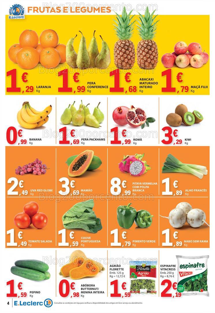 Antevisão Folheto E-LECLERC Promoções de 31 outubro a 6 novembro