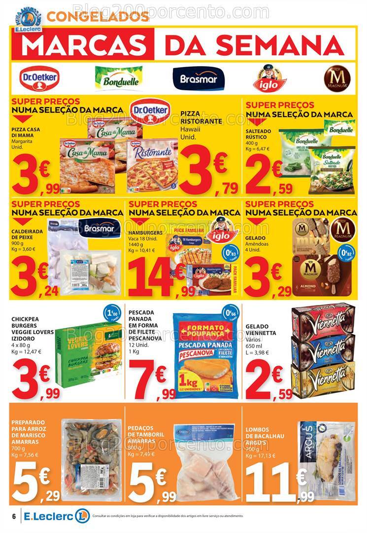 Antevisão Folheto E-LECLERC Promoções de 31 outubro a 6 novembro