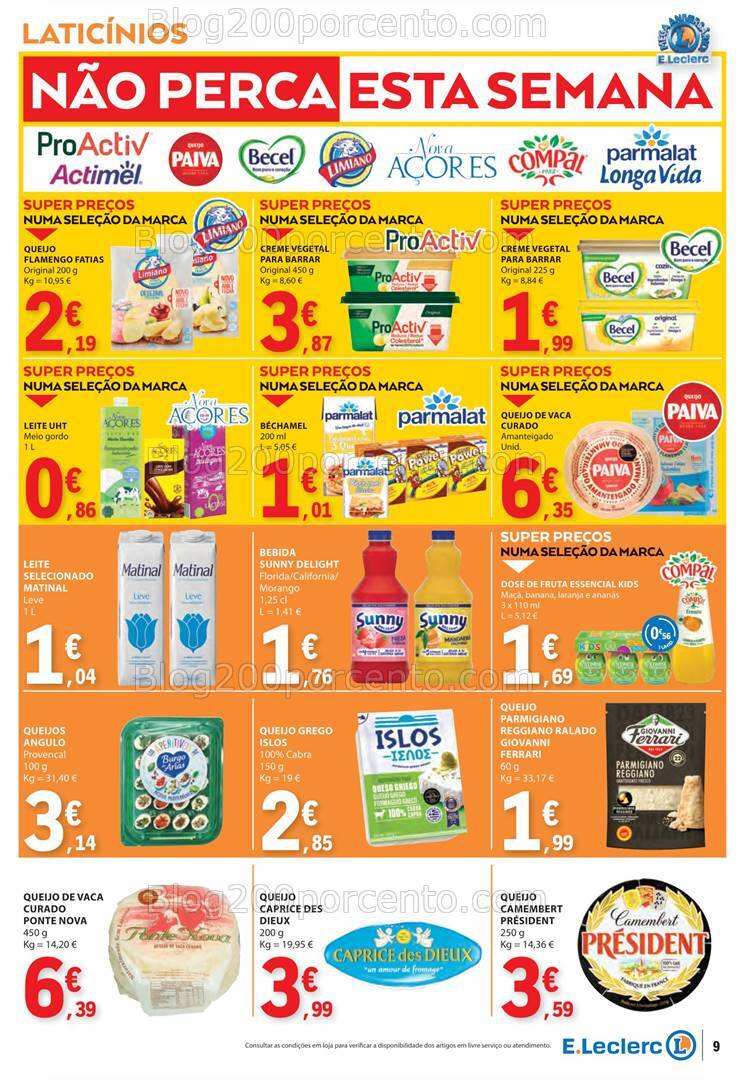 Antevisão Folheto E-LECLERC Promoções de 31 outubro a 6 novembro