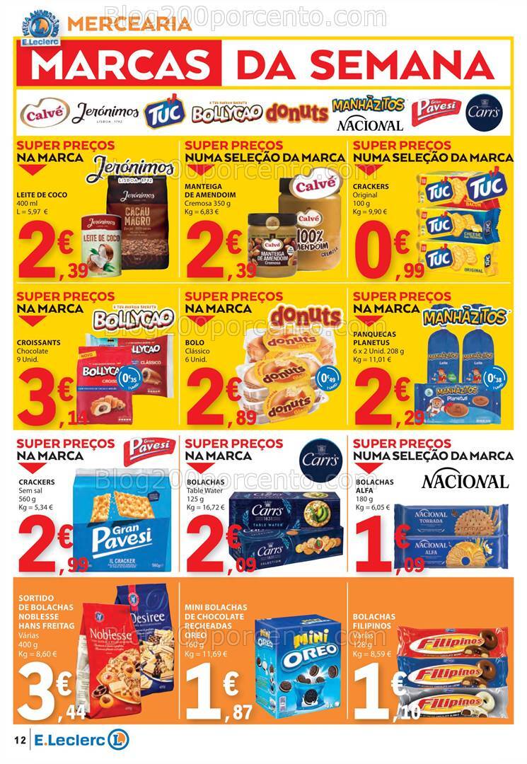 Antevisão Folheto E-LECLERC Promoções de 31 outubro a 6 novembro