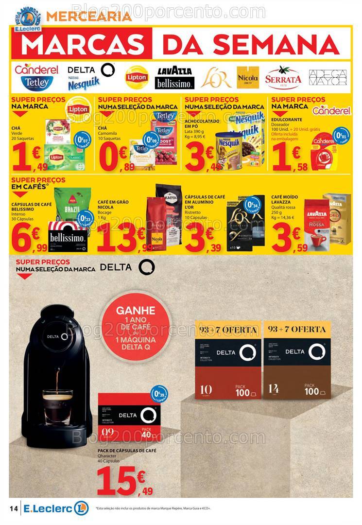 Antevisão Folheto E-LECLERC Promoções de 31 outubro a 6 novembro