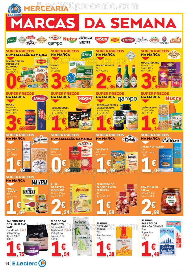 Antevisão Folheto E-LECLERC Promoções de 31 outubro a 6 novembro