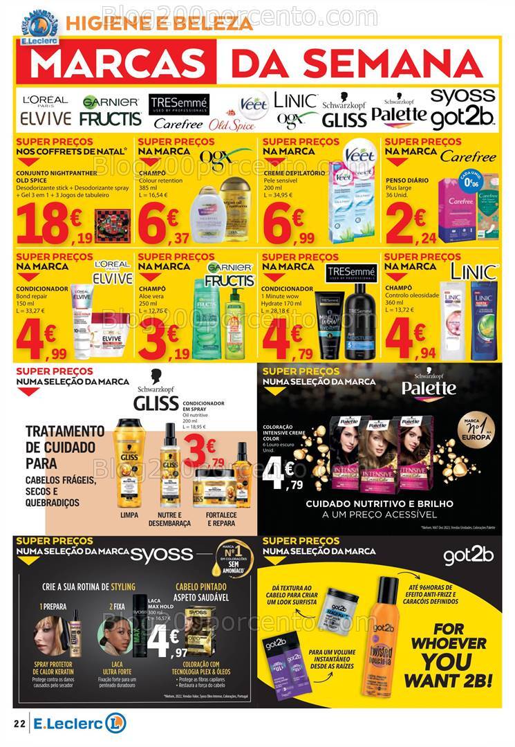 Antevisão Folheto E-LECLERC Promoções de 31 outubro a 6 novembro