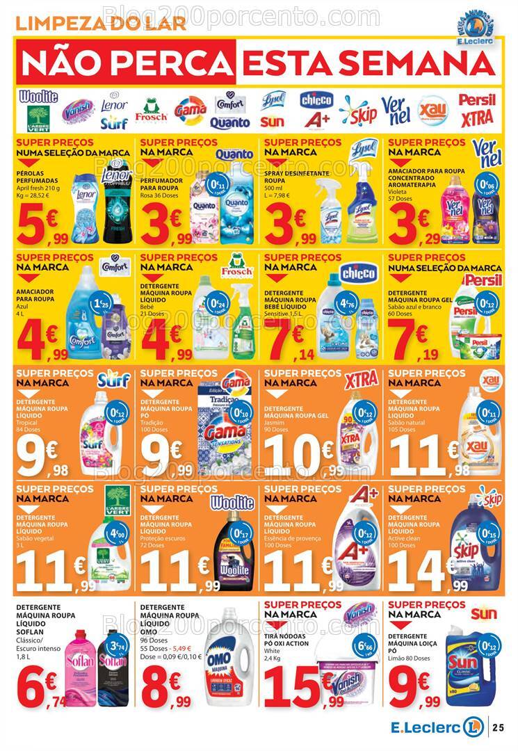 Antevisão Folheto E-LECLERC Promoções de 31 outubro a 6 novembro