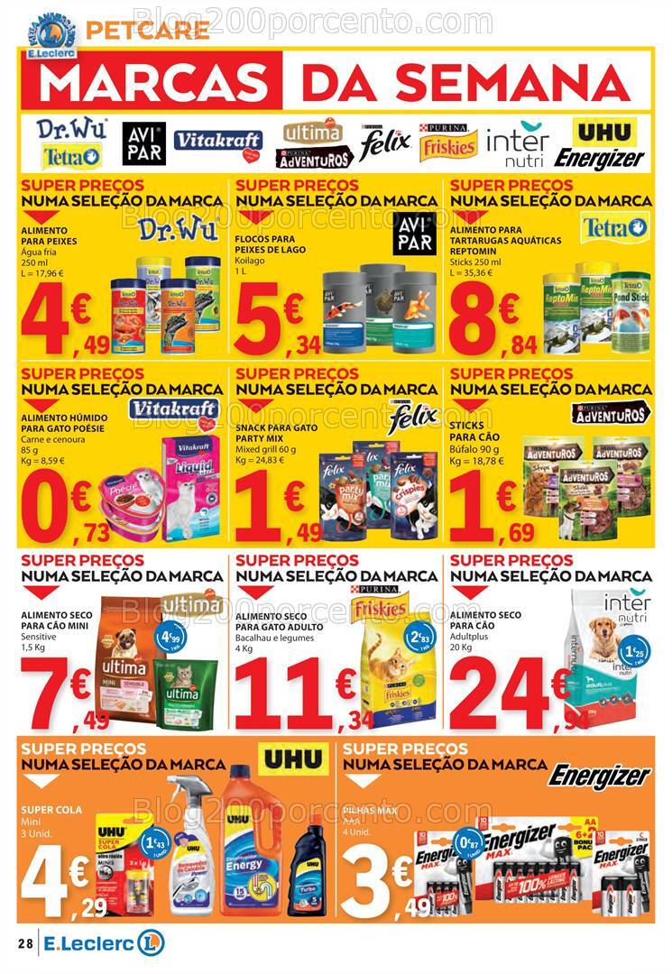 Antevisão Folheto E-LECLERC Promoções de 31 outubro a 6 novembro