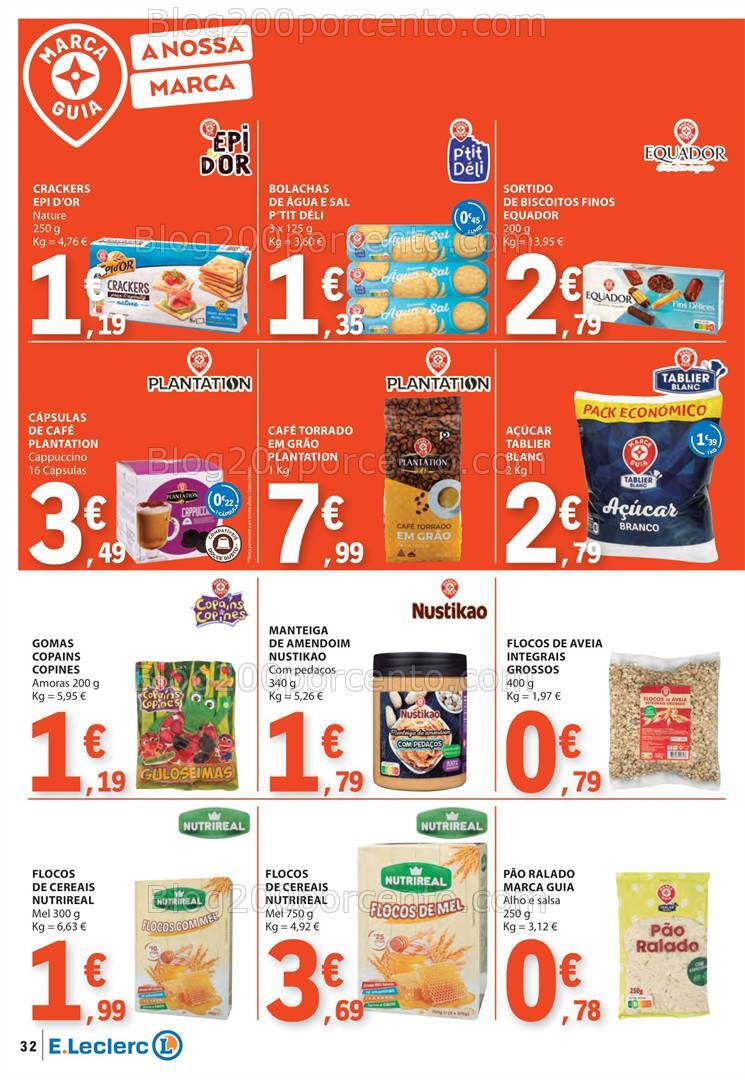 Antevisão Folheto E-LECLERC Promoções de 31 outubro a 6 novembro
