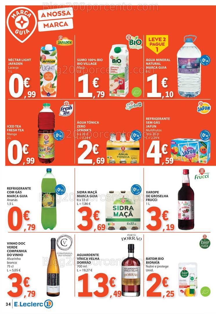 Antevisão Folheto E-LECLERC Promoções de 31 outubro a 6 novembro