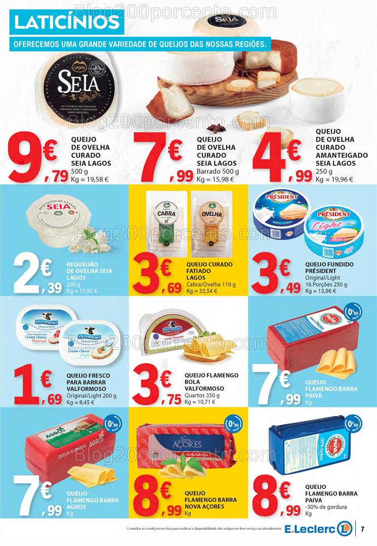 Antevisão Folheto E-LECLERC Promoções de 22 a 30 abril