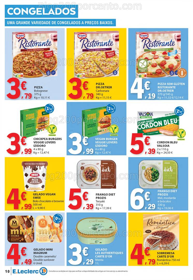 Antevisão Folheto E-LECLERC Promoções de 22 a 30 abril