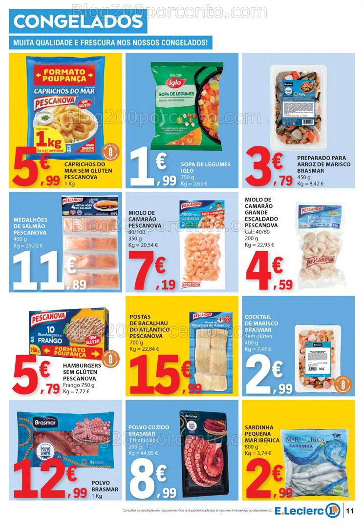 Antevisão Folheto E-LECLERC Promoções de 22 a 30 abril