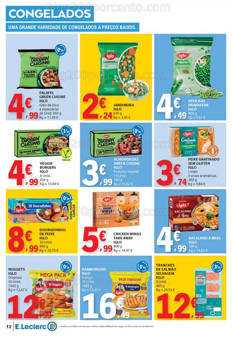 Antevisão Folheto E-LECLERC Promoções de 22 a 30 abril