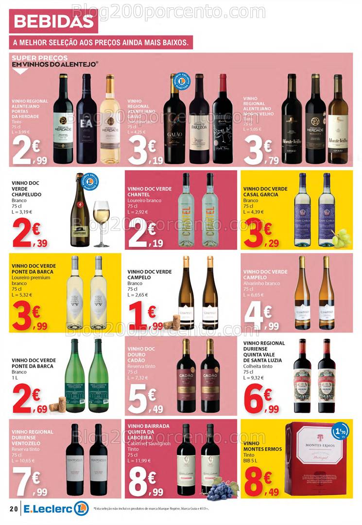 Antevisão Folheto E-LECLERC Promoções de 22 a 30 abril