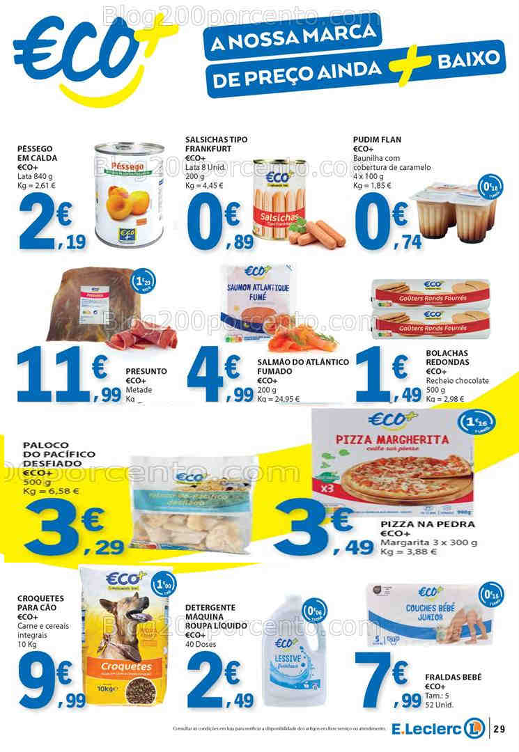 Antevisão Folheto E-LECLERC Promoções de 22 a 30 abril