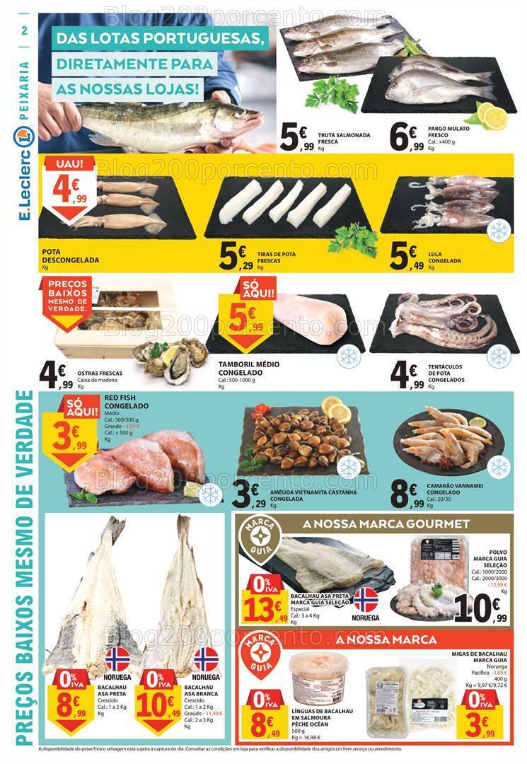 Antevisão Folheto E-LECLERC Promoções de 19 a 25 outubro