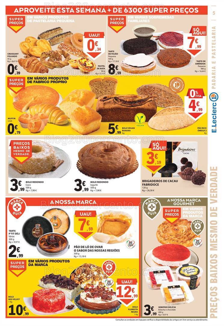 Antevisão Folheto E-LECLERC Promoções de 19 a 25 outubro