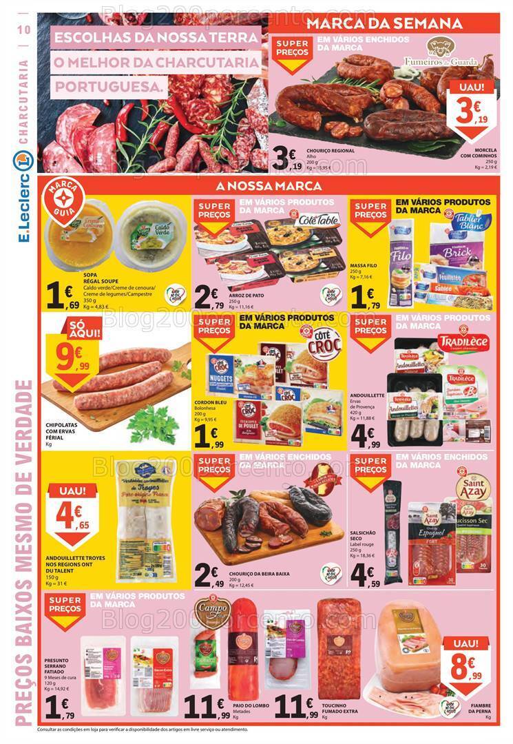 Antevisão Folheto E-LECLERC Promoções de 19 a 25 outubro