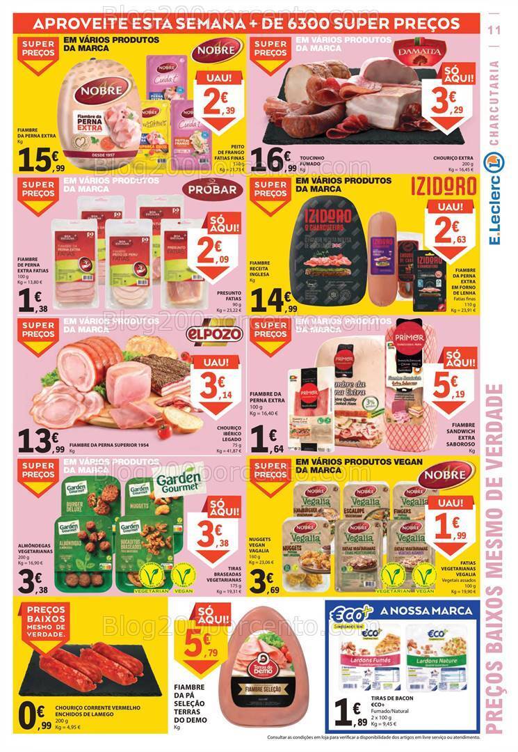 Antevisão Folheto E-LECLERC Promoções de 19 a 25 outubro