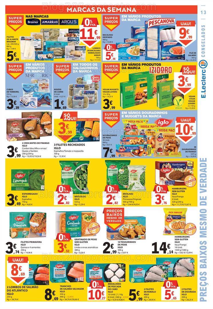 Antevisão Folheto E-LECLERC Promoções de 19 a 25 outubro