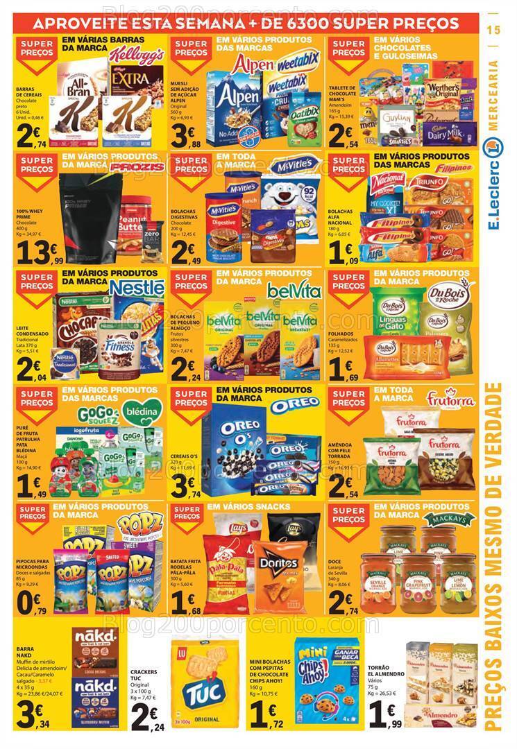 Antevisão Folheto E-LECLERC Promoções de 19 a 25 outubro