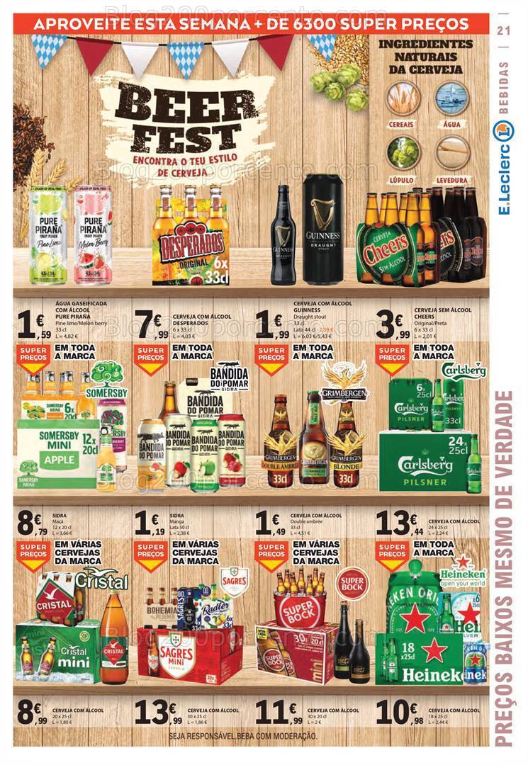 Antevisão Folheto E-LECLERC Promoções de 19 a 25 outubro