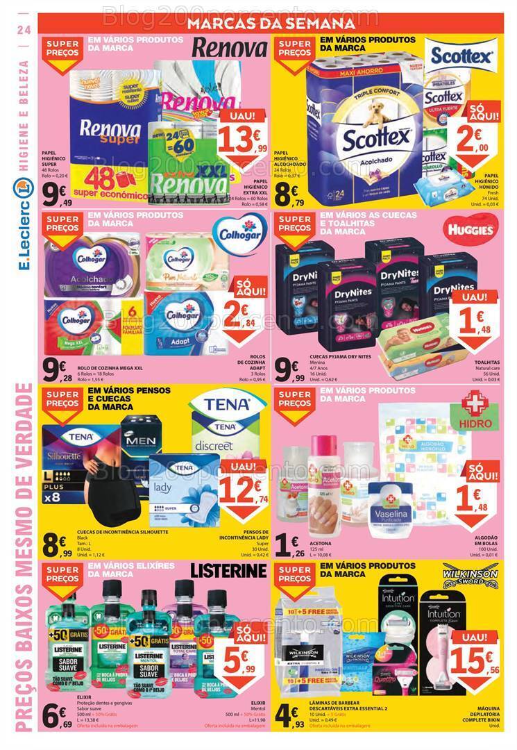 Antevisão Folheto E-LECLERC Promoções de 19 a 25 outubro
